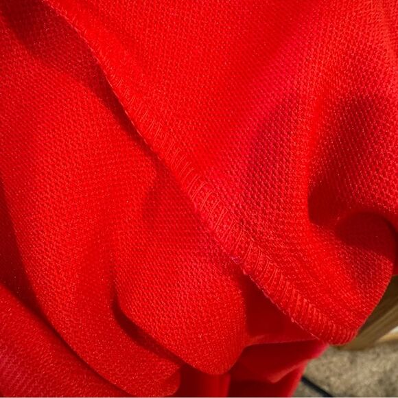 Vintage Cheekaberry Red Belted Wool-Blend Dress | Size 16 Vintage ~Modern 12/14 - Picture 8 of 14